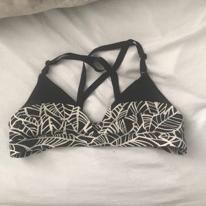 lulu lemon swim top size 8